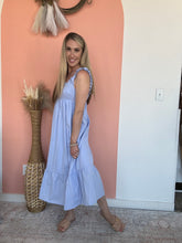 Load image into Gallery viewer, Blue Skies Maxi Dress