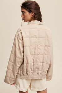 Quilted Denim Jacket ~ Pre-Order- ONLINE ONLY STYLE