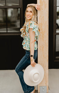 Brunch With Besties Floral Top