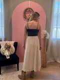 Dusty Boots Maxi Skirt