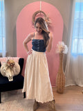 Dusty Boots Maxi Skirt