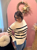 Vanilla Stripe Sweater