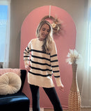 Vanilla Stripe Sweater