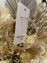 Load image into Gallery viewer, Rose Gold Oversized Hoop