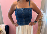 Saddle Up Denim Cami Vest