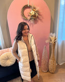 Ski Resort Long Puffer Vest~BLACK FRIDAY STYLE STEAL