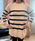 Vanilla Stripe Sweater