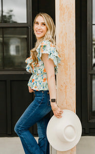 Brunch With Besties Floral Top