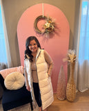 Ski Resort Long Puffer Vest~BLACK FRIDAY STYLE STEAL