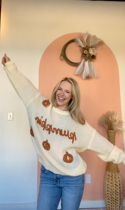 Hey There Pumpkin Sweater