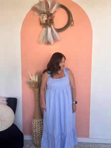 Blue Skies Maxi Dress