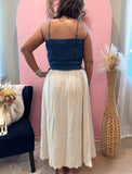 Dusty Boots Maxi Skirt