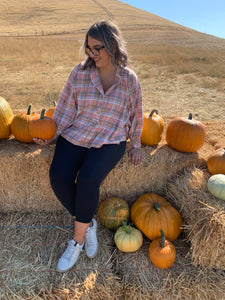 Hay Rides At Dusk Plaid