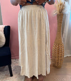 Dusty Boots Maxi Skirt