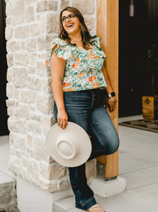 Brunch With Besties Floral Top