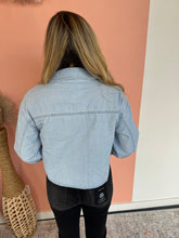 Load image into Gallery viewer, Put Together Chambray Top