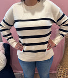 Vanilla Stripe Sweater