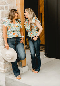 Brunch With Besties Floral Top