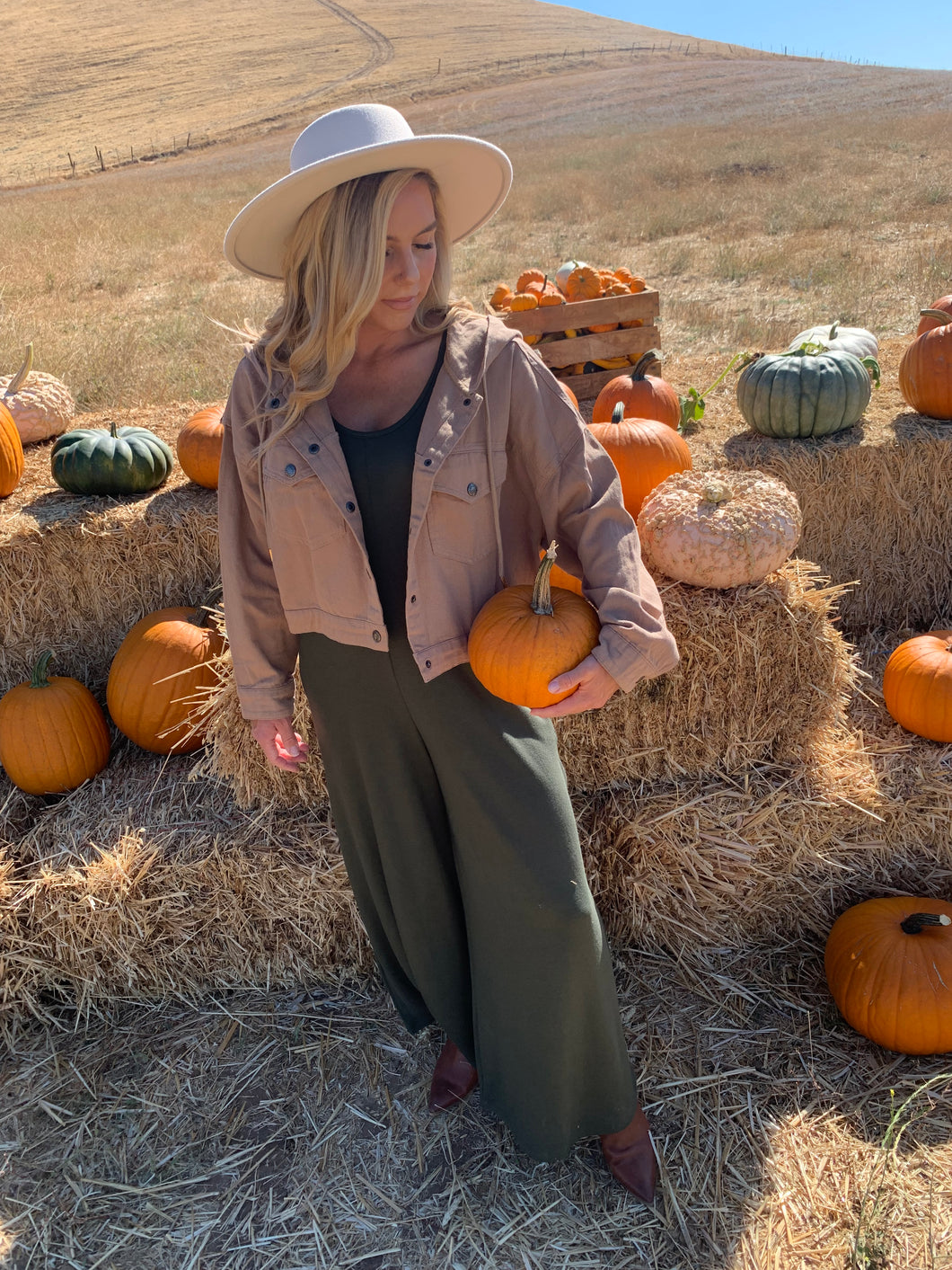 Harvest Twill Crop Jacket