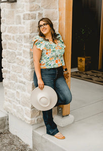 Brunch With Besties Floral Top