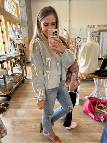 Bow Tie Cardi