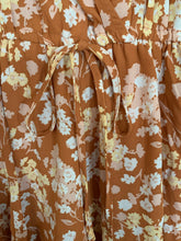 Load image into Gallery viewer, Golden Leaves Mini Dress