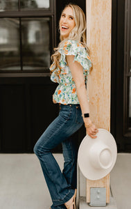 Brunch With Besties Floral Top