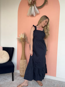 Elevated Frill Maxi Dress