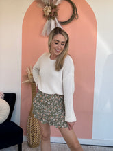 Load image into Gallery viewer, Fall Floral Skort