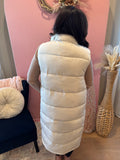 Ski Resort Long Puffer Vest~BLACK FRIDAY STYLE STEAL