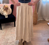 Dusty Boots Maxi Skirt