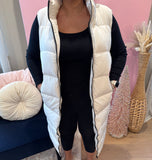 Ski Resort Long Puffer Vest~BLACK FRIDAY STYLE STEAL