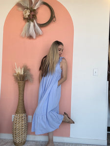 Blue Skies Maxi Dress