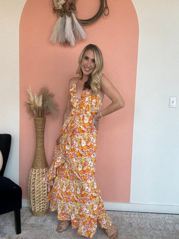 Sunkist Coast Maxi Dress