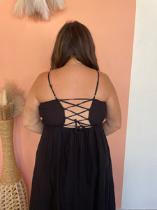 Vacay LBD Midi Dress