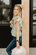 Load image into Gallery viewer, Brunch With Besties Floral Top