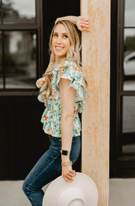 Brunch With Besties Floral Top