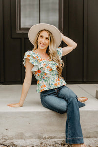 Brunch With Besties Floral Top