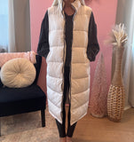 Ski Resort Long Puffer Vest~BLACK FRIDAY STYLE STEAL