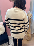 Vanilla Stripe Sweater