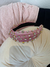 Load image into Gallery viewer, Velvet Blingy Babe Headband