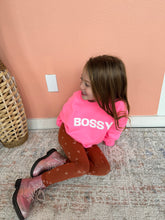 Load image into Gallery viewer, Because Bossy Said So Mini Sweatshirt