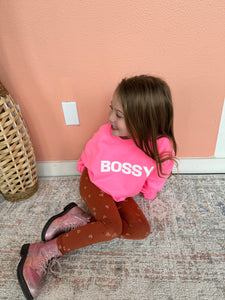 Because Bossy Said So Mini Sweatshirt