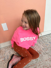 Load image into Gallery viewer, Because Bossy Said So Mini Sweatshirt