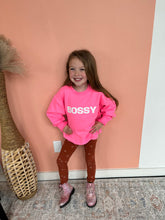 Load image into Gallery viewer, Because Bossy Said So Mini Sweatshirt