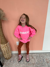 Load image into Gallery viewer, Because Bossy Said So Mini Sweatshirt