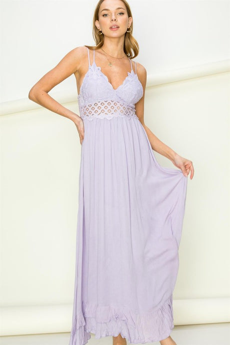 In Love Bustier Lace Maxi Dress ~ Pre-Order- ONLINE ONLY STYLE