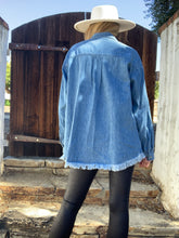 Load image into Gallery viewer, Hometown Denim Shacket