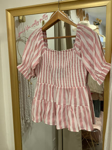 Candy Stripe Blouse