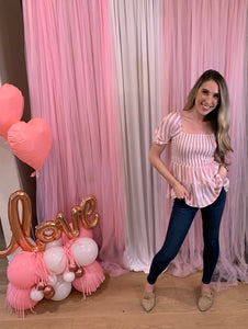 Candy Stripe Blouse